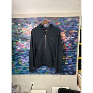 Polo Ralph Lauren Full Zip Hoodie  Men's Size L navy blue